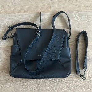 Matt & Nat Navy Vegan Shoulder Bag
